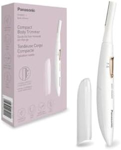 Panasonic Compact Cordless Body and Bikini Trimmer with flexible head and Stainless Steel Blades (ES-WR51-P541)