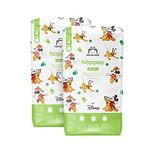 Amazon Brand - Mama Bear Disney Ultra Dry Nappies, Size 4 (8-14 kg), 168 Count (2 Packs of 84), White, Monthly Pack