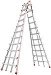 Little Giant Ladders, SkyScraper, M21, 11-21 Foot, Stepladder, Aluminum, Type 1A, 300 lbs Weight Rating, (10121),Gray