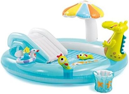 Intex 57129NP Aire de Jeux Alligator, 203cm x 173cm x 89cm