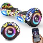 GeekMe Hoverboards,Hoverboards for kids,Hoverboards with Bluetooth Speaker,Strong Dual Motor,LED lights,Best Choice for kids