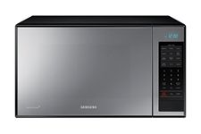 Samsung Counter Top Grill Microwave, 1.4 Cubic Feet, Black with Mirror Finish