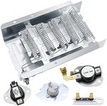 2024 UPGRADED 279838 4531017 W10724237 Dryer Heating Element Kit for Whirlpool Kenmore Maytag Dryer MEDX655DW1 WED4815EW1-3977393 3392519 Thermal Fuse 3977767 3387134 Cycling Thermostat by Blutoget