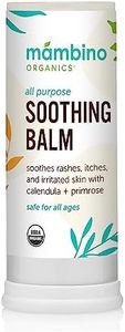 All Purpose Soothing Balm – Organic, Egyptian Calendula & Evening Primrose – Itch Relief for Bug Bites, Daiper Rash, Chafing, Irritated Skin – Cruelty-Free Skin Care by Mambino Organics, 0.63 fl oz