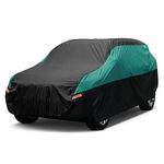 SEAZEN SUV Car Cover Waterproof All Weather, Outdoor Car Covers for Automobiles, Hail UV Snow Wind Protection, Compatible with Honda RAV4/CRV, Chevrolet Explorer, Mazda XC-5 ​etc (Length Up to 190")