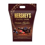 Hersheys Exotic Dark Chocolate Assorted Gift Pack| 90gram | Dark CoCoa Rich Chocolate and Exotic fruit flavours like Blueberry & Acai Raspberry & Goji and Pomegranate|