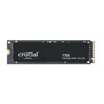Crucial T705 1TB SSD PCIe Gen5 NVMe M.2 Internal Gaming SSD, Up to 13,600MB/s, Microsoft DirectStorage, PCIe 4.0 Backwards Compatible, Solid State Drive - CT1000T705SSD3