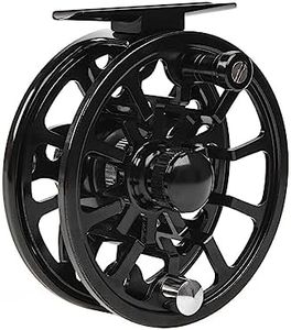 Moulinet de pêche à la mouche, 3/4 wt en alliage d'aluminium, accessoire de pêcheur pour la pêche en eau douce et en eau salée (74 mm)