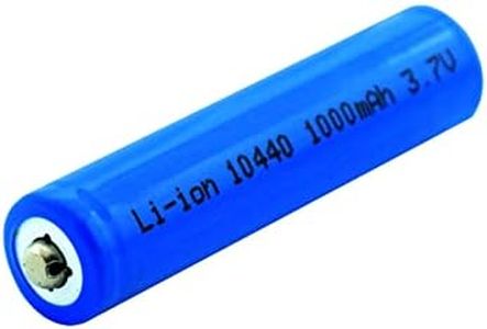 10440 Battery 3.7v li-ion Rechargeable 1000mAh,4-Pack.