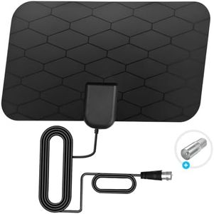 Digital TV Antenna,Antenna for Smart TV,360°Reception,Support 4K 1080p Smart Television,Detachable Signal Amplifier-Signal Booster-HDTV Antenna 10ft Coaxial HDTV Cable, Portable HD TV Antenna Indoor