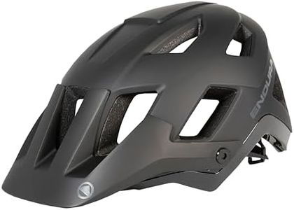 Endura Men's Hummvee Plus MIPS? Helmet | Cycling Protection | Adjustable Fit, Black, M-L