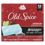 Old Spice Red Collection Bar, Swagger Scent, 1.08kg Total (12 Bars, 90g Each)