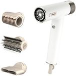Shark SpeedStyle Hair Dryer & Finisher RapidGloss for Straight and Wavy Hair, 3 Stylers, Quick Dry, for All Hair Types, No Thermal Damage, Ionic, Silk HD333EU