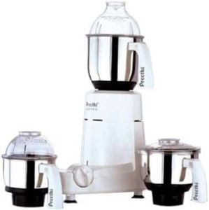 Preethi Chefpro Super Chopper, Wet and Dry Chopper, 750 Watt, Bowls & Chopper Made of 100% Stainless Steel