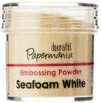 Docrafts 1 oz Embossing Powder, Seafoam White