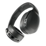 Skullcandy Crusher Evo Wireless Over-Ear Bluetooth Headphones with Microphone, 40 Hour Battery, Personal Sound, Extra Bass Tech, Bonus USB-C Cable – Black