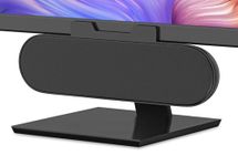 NORTBILL Computer Speaker for Desktop Monitor,Single USB Speaker for Desktop PC,Laptop Speaker with Loud Sound,Volume Control Easily Clamps to Monitors(USB-C to USB Adapter Included)