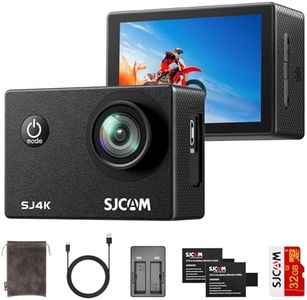 SJCAM SJ4K 4K30FPS Action Camera WiFi Ultra HD Underwater Camera 170 Degree Wide Angle 98FT Waterproof Camera with Case