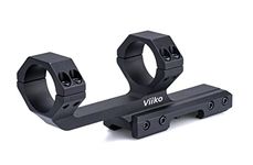 Viiko Offset Scope Mount 30mm/1inch Cantilever Scope Mount 1.57inch Center Height Extended Mount