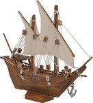 Uru or Kerala Traditional Boat Miniature in 10 Sizes (5 INCH / 12 CM Base)