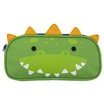 Stephen Joseph Boys' Pencil Pouch, Kid's Backpack, Green Dino, One Size