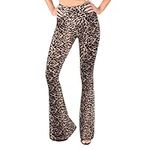 SATINA High Waisted Wide Leg Pants for Women | Women’s Palazzo Pants | Flared Leggings in Regular & Plus Sizes | 10 Colors