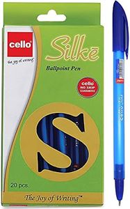 Cello Slike Ballpoint Pen Fine Point Stick Ball Pen - (0.7 mm) Blue Pens