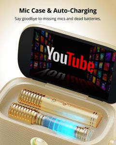 Ikarao Karaoke Machine 140W – Portable Bluetooth Speaker System