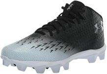 Under Armour Men's Spotlight Franchise RM 4.0, (001) Black/White/Metallic Gun Metal, 7.5, US