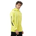 ZEEL Rain Coat for Men Waterproof for Bike Riders with Adjustable Hood along with inner pockets,Waterproof Rainwear Suit with Polyester Jacket and Pants, AZ18 Yellow L