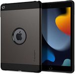 SPIGEN Tough Armor Case Designed for Apple iPad 10.2 9th/8th/7th Gen (2021/2020/2019) Heavy Duty Hard Cover - Gunmetal