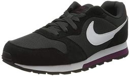 Nike womens WMNS MD RUNNER 2 Anthracite/White-Black-Bordeaux Running Shoe - 6.5 UK (749869-012)