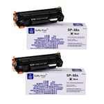 Softly Print Toner Cartridge 88A CC388A Compatible with HP Laserjet Printers P1007,P1106,P1108,P1008,M1213nf MFP,M1136 MFP,M126nw MFP,M1216,M1218nfs, M128fw MFP,M128fn MFP,M226DW,M202DW-2 PCS