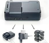 ElectroCookie Multi-Functional Case for Raspberry Pi 4-1.Noiseless Passive Cooling 2.Active Cooling for Heavy Loads 3.Wall Mount 4.Cluster Building