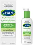 Cetaphil Daily Facial Moisturizer SPF 15 | Lightweight Face Moisturizer with Broad Spectrum Protection | Oil, Fragrance and Paraben Free | Non-Comedogenic | Dermatologist Recommended | 120ml