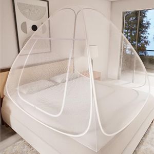 Tough Outfitters Mosquito Net for Bed - Pop Up Mosquito Tent - Outdoor and Indoor Bug Mesh Netting - Lightweight and Portable for Camping