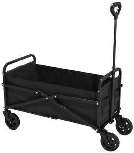 TooToo All-in-One Outdoor Foldable Garden Trolley Cart with 150kg Weight Capacity