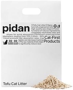 Pidan Tofu Cat Litter Clumping, Flushable, Ultra Absorbent Fast Drying