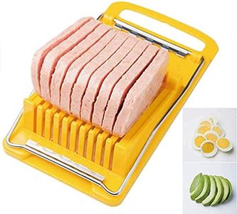 KOOWAI Slicer Cuts Luncheon Meat, Boiled Eggs Ham Into 11 Neat And Equal Slices Without Mashing (Only Suits Soft Cheese,No Bony Foods)