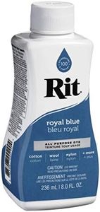 Rit Dye Rit All Purpose Liquid Dye 236ml, Royal Blue, 8 Fl Oz