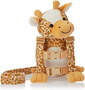 PLAYETTE 2 in 1 Child Harness Buddy Giraffe, Child Leash - Multi