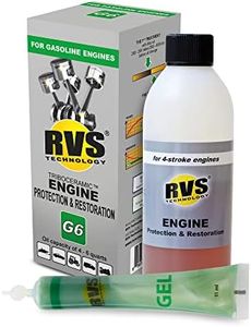 RVS Technology G6 Engine oil Treatment; For Gasoline Engines with a Motor oil capacity up to 6 quarts; Save fuel, Boost Power and Safely Restore and protect your Car, Truck, and all other engines