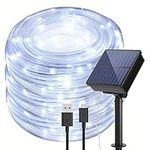 8 Modes Solar Rope Lights Outdoor S