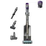 Shark PowerDetect Clean & Empty Cordless Vacuum Cleaner, DuoClean Detect, Reverse Clean, 2L Auto-Empty Base, Anti-Hair Wrap Plus, 70 Min Runtime, Lightweight, Pet & Multi-Surface Tools, Grey IP3251UKT