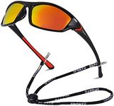 besbomig Polarized Sports Sunglasse