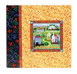 CR Gibson Bound Photo Journal Album, 9-Inch by 8.875-Inch, Americana Design