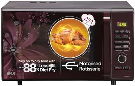 LG 28 L Convection Microwave Oven (MC2886BRUM, Black)