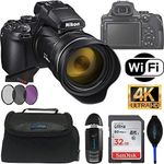 Nikon COOLPIX P1000 Digital Camera, Pixi Professional Bundle, 32GB + 4 Piece Close Up Kit + 3 Piece Filter Kit + More