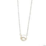 Dogeared Pearls Of Success Sterling Silver Freshwater Cultured 16"Boxed Necklace