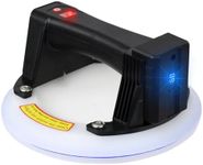 SONEE Electric Vacuum Suction Cup Lifter, 8"-600 lbs Max Load, Digital Display, Auto Start Pump, Detachable Battery, Glass, Granite, Tile, Metal, Windshield Suction Cup Handles Tool (Black)